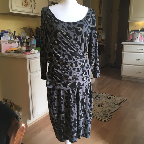 NWT Animal print dress from Ann Taylor - Picture 3 of 3